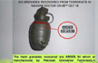 Pak markings on Grenades seized from Terrorists in Naugam: Army